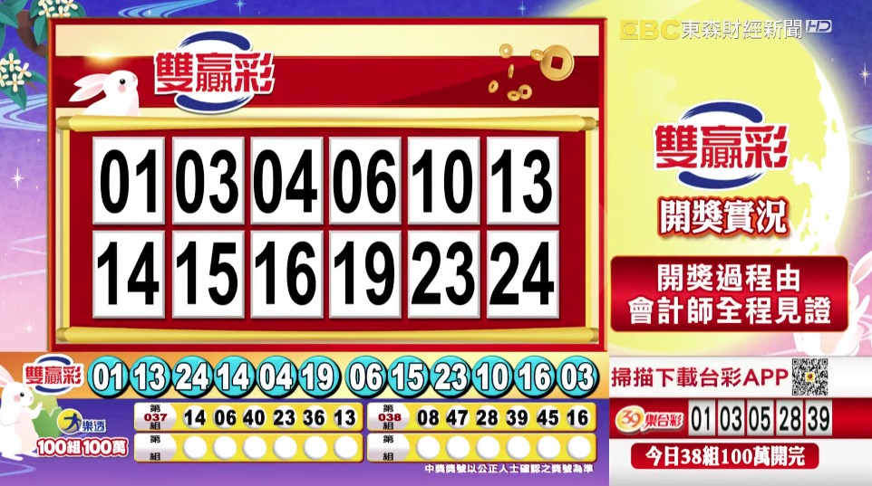 雙贏彩 - 第112000230期