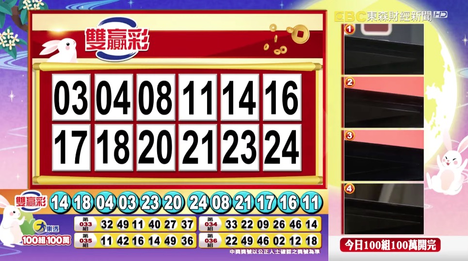 雙贏彩 - 第112000218期